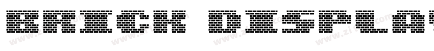 Brick Display Pro字体转换 Brick Display Pro字体转换